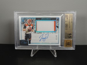 2020 One Joe Burrow RPA Blue /49 BGS 9.5