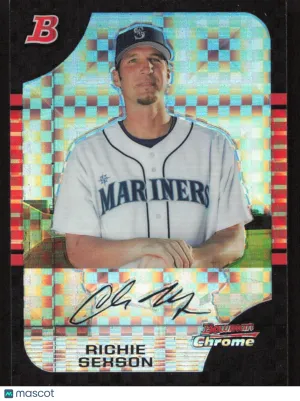 2005 Bowman Chrome Richie Sexson #137 X-Fractors SN