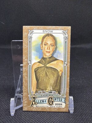 2025 Topps Allen&Ginter Brittany Snow (mini)