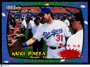 1997 Collector's Choice You Crash the Game Mike Piazza #CG20
