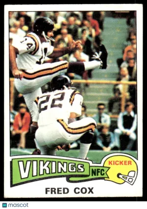 1975 Football Fred Cox #53