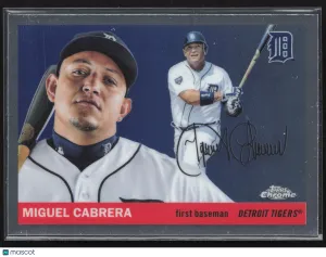 2025 Topps Chrome Miguel Cabrera #470