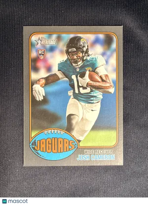 2026 Topps Heritage Josh Cameron #262 Dark Gray Border RC