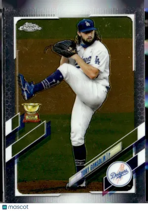 2021 Topps Chrome Tony Gonsolin #183 Black Refractor