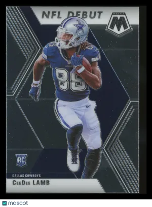 CeeDee Lamb 2020 Panini Mosaic RC #268 Dallas Cowboys
