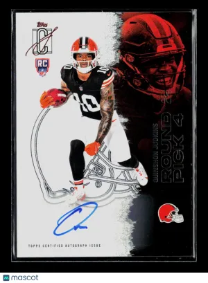 2025 Topps Signature Class Quinshon Judkins #115 RC Auto