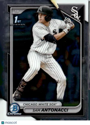 2024 Bowman Chrome Draft Sam Antonacci #BDC-158