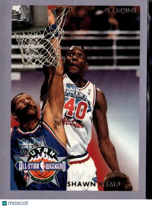 1993 Fleer Airborne Shawn Kemp #17 of 24