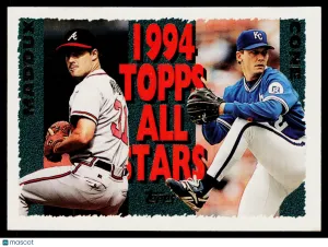 1995 Topps David Cone Greg Maddux #392
