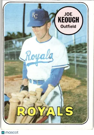 1969 Baseball Card Joe Keough #603