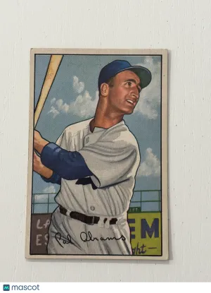 1952 Bowman Cal Abrams #86 NO Creasing