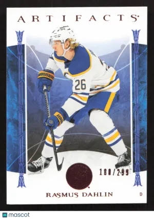 2022-23 Upper Deck Artifacts Rasmus Dahlin #13 Copper SN