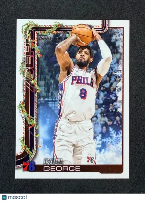 2025-26 Topps Holiday H19 Paul George Philadelphia 76ers