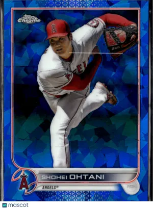 Shohei Ohtani 2022 Topps Chrome Sapphire Edition Los Angeles Angels