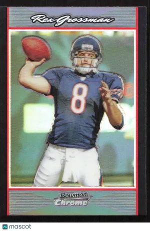 2007 Bowman Chrome Rex Grossman #BC114 Refractors