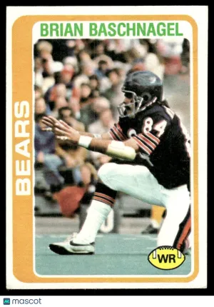 1978 Football Brian Baschnagel #277