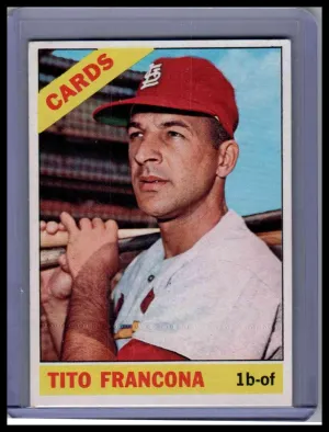 1966 Topps Tito Francona #163