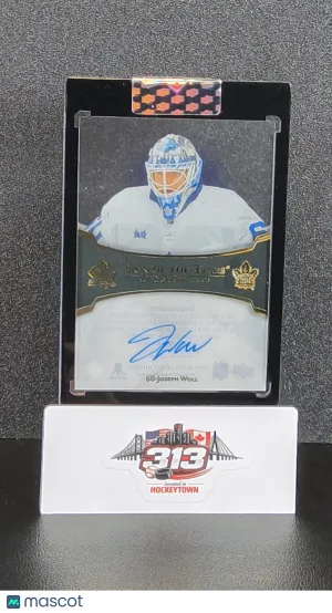 2025-26 Upper Deck Clear Cut Sign of the Times Joseph Woll #STA-JW
