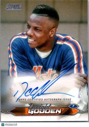 2024 Topps Stadium Club Dwight Gooden #SCBA-DG Auto