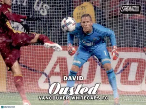 2017 Topps Stadium Club MLS Base #93 David Ousted Vancouver Whitecaps FC Soccer Card