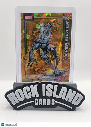 2026 Topps Chrome Marvel Sapphire Silver Surfer 13/50 #157
