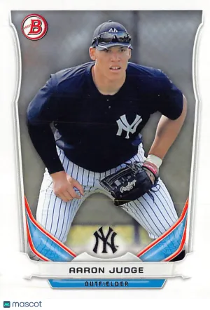 2014 Bowman Draft Top Prospects Aaron Judge Rookie #TP-39 New York Yankees