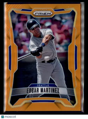 2026 Panini Prizm Edgar Martinez #228 Orange Prizm SN