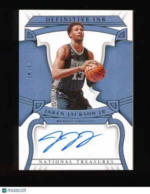 2022 Panini National Treasures Jaren Jackson Jr.