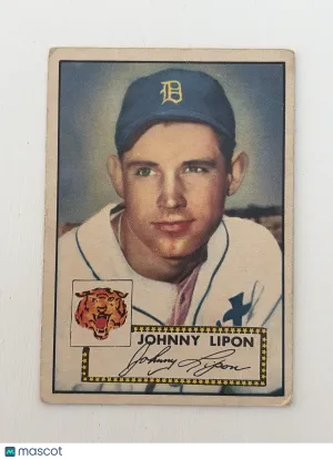 1952 Topps Johnny Lipon #89