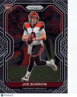 2020 Panini Prizm Joe Burrow Rookie RC #307 Cincinnati Bengals