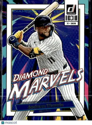 2026 Panini Donruss Jackson Chourio #8
