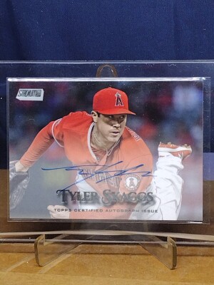 Tyler Skaggs 2019 Topps Stadium Club Auto