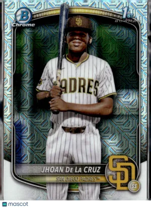 2025 Bowman Chrome Jhoan De La Cruz #BCP-193 Mojo Refractor