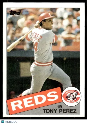 1985 Baseball Card Tony Perez #675
