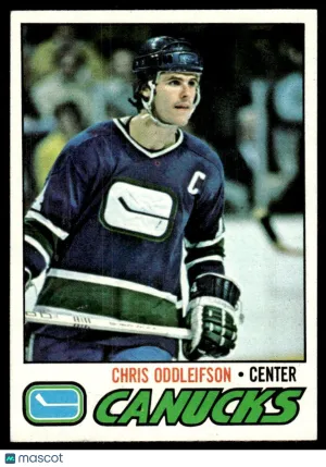 1977 Hockey Card Chris Oddleifson #209