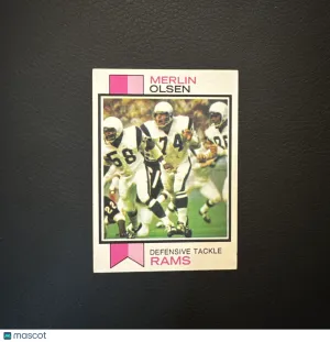 1973 Topps Merlin Olsen #479 [Base] Base Set