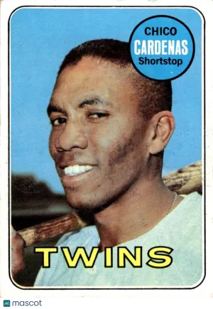 1969 Baseball Card Chico Cardenas #265
