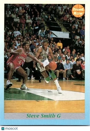1992 Front Row Steve Smith #106 Basketball Card Michigan State Spartans
