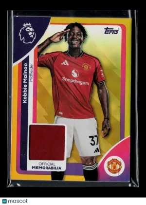 2025 Topps Premier League Kobbie Mainoo #RE-KMA 05/97 Memorabilia