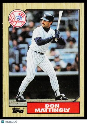 1987 Topps Don Mattingly #500