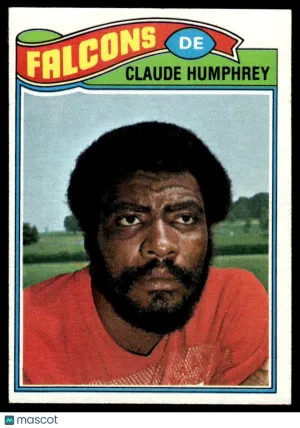 1977 Football Card Claude Humphrey #484