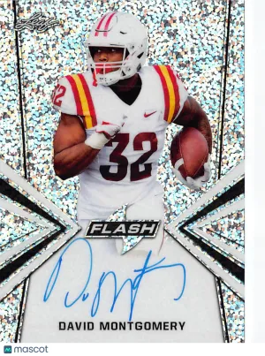 2019 Leaf Flash David Montgomery Rookie Autograph #BA-DM1 Iowa State Cyclones