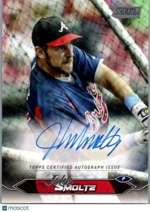 2024 Topps Stadium Club John Smoltz #SCBA-JSM Auto