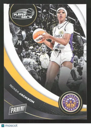 2025 Panini WNBA Player of the Day Rickea Jackson #27