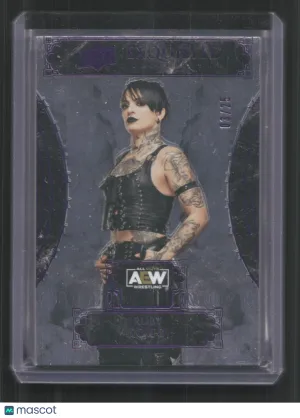 2024 Upper Deck Black Diamond AEW Ruby Soho #50 Exquisite Collection Purple SN