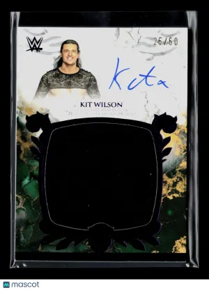 2025 Topps Royalty WWE Kit Wilson #RYA-KWI 25/50 Memorabilia Auto