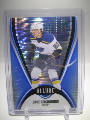 2025-26 UPPER DECK ALLURE BLUE LINE Jake Neighbours 34/35 SP