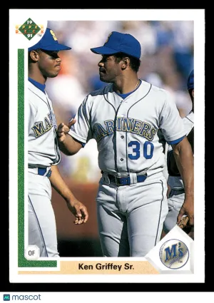 1990 Upper Deck Ken Griffey Jr. Ken Griffey Sr. #572