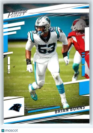 2022 Panini Prestige Brian Burns #44 Carolina Panthers