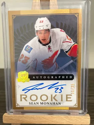 2013-13 Sean Monahan The Cup Gold Spectrum Auto /25